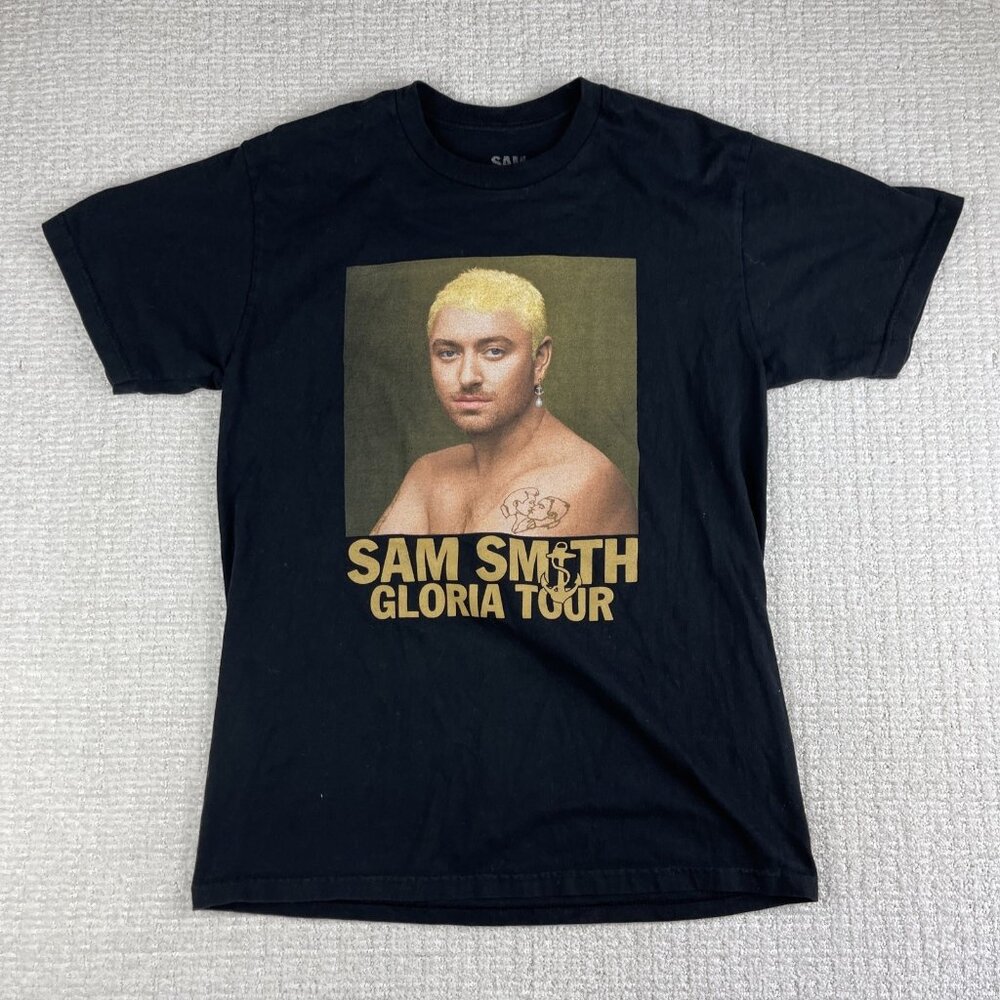 Sam Smith Gloria Tour Merch T-Shirt Men’s Medium Black